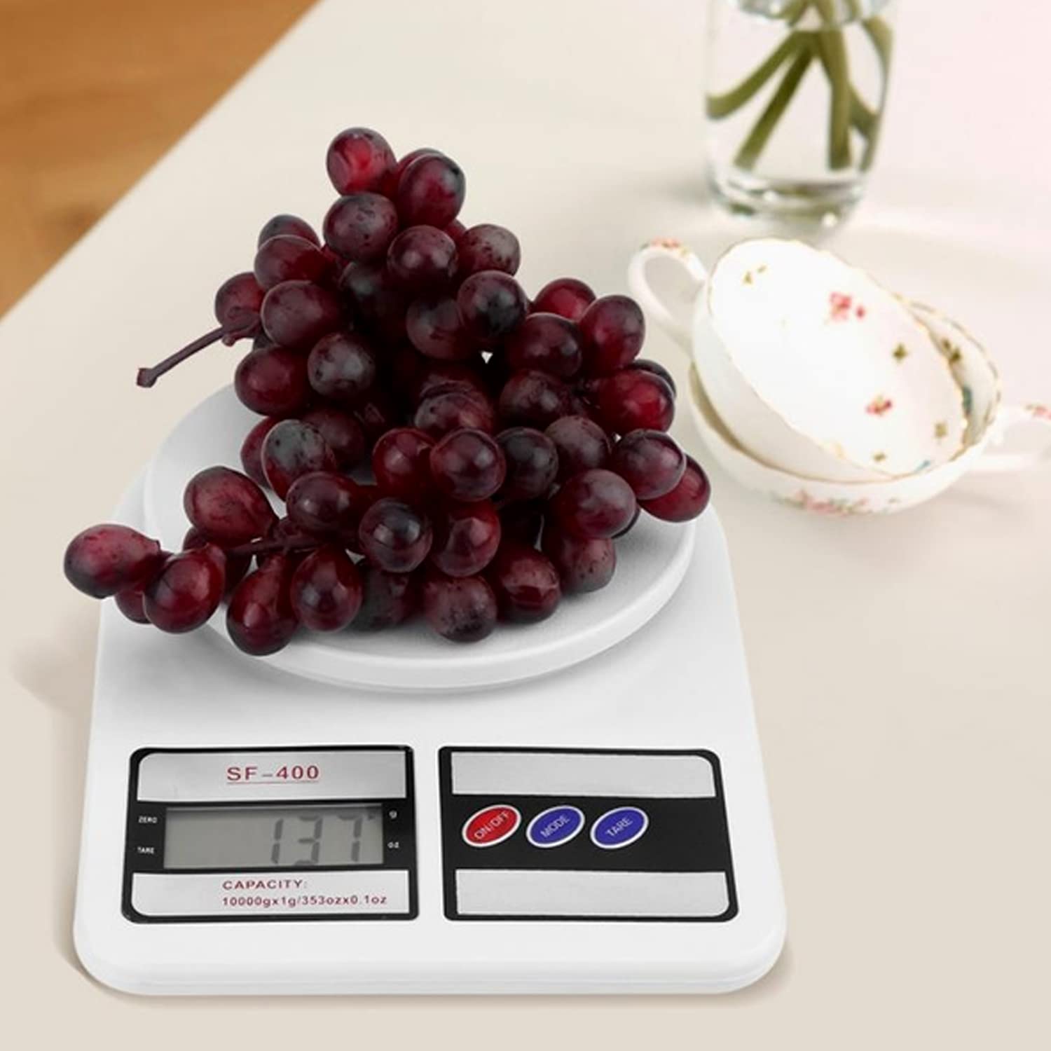 Buy Dik Trade Digital Kitchen Weighing Machine Multipurpose Electronic Weight  Scale with Backlit LCD Display for Measuring Food, Cake, Vegetable, Fruit  Online at Low Prices in India - Amazon.in